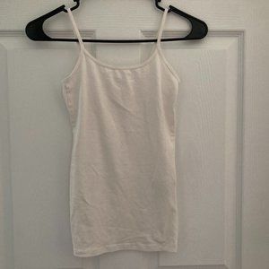 White basic cami